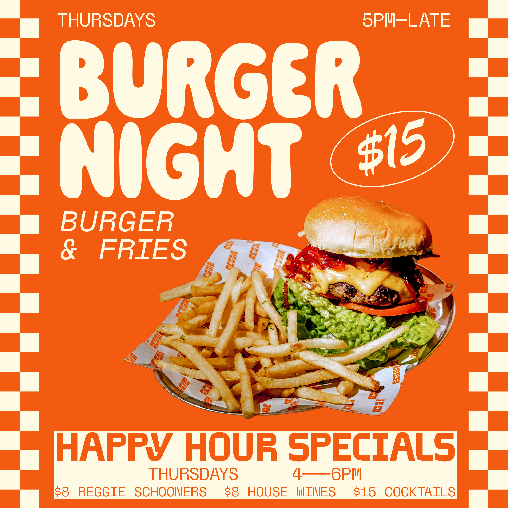 Thursday Burger Night